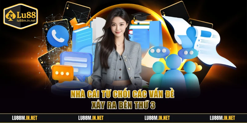 Nhà cái từ chối các vấn đề xảy ra bên thứ 3